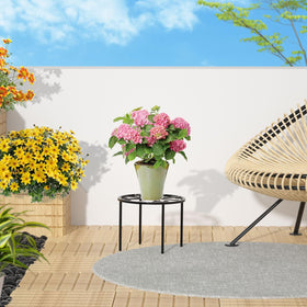 bussdis plant stand raised off ground improves airflow around roots