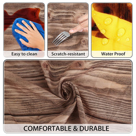 Butaluk waterproof fabric closeup highlights reliable spill resistance and easy wipe-clean surface.