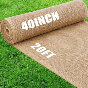 Butarfe burlap roll 40x20ft for garden protection and eco friendly decor applications.