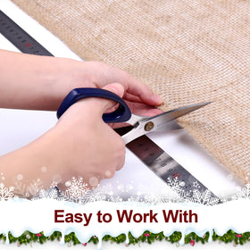 Butarfe natural jute burlap fabric supports eco-friendly garden projects