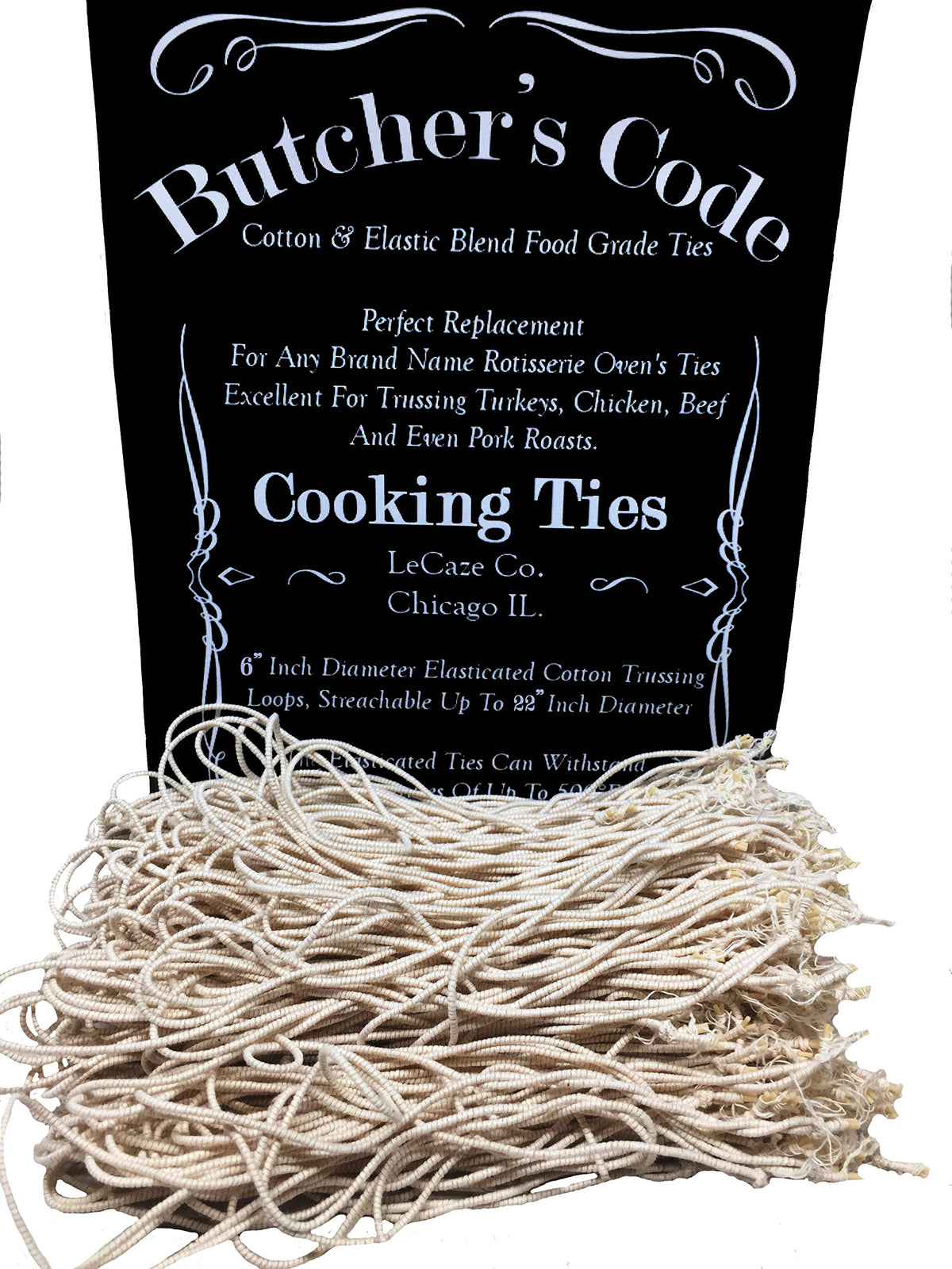 Butcher's Code oven-safe loops simplify holiday meal prep.
