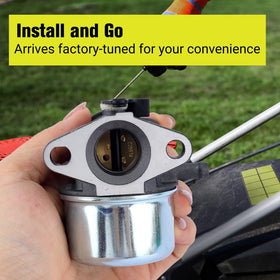 Butom 799868 carburetor fuel filter and primer bulb detail supports smooth fuel supply.