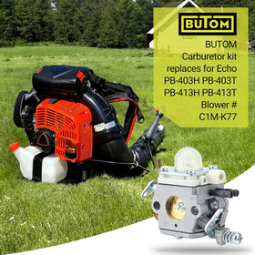 Butom C1M-K77 air filter view highlights protection against debris and engine wear.