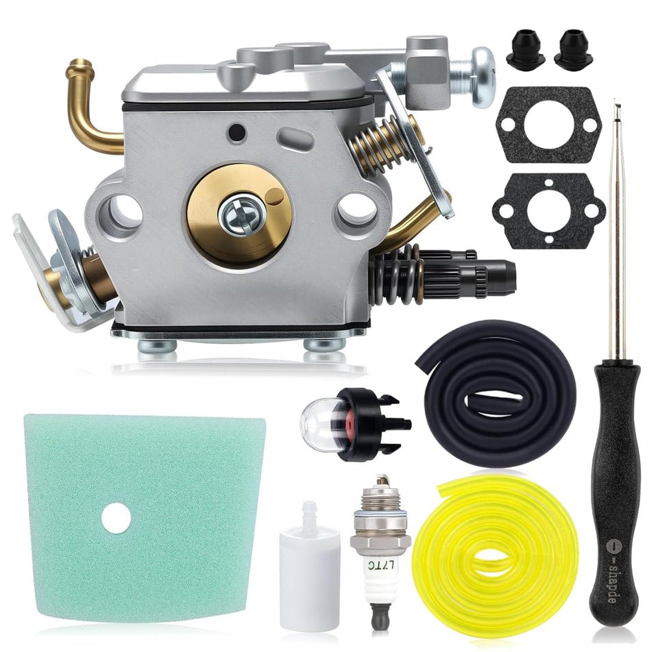 Butom C1Q-EL24 carburetor kit close-up showing durable construction for Husqvarna.