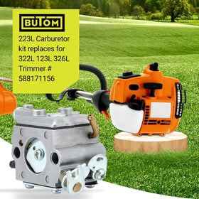 Butom C1Q-EL24 fuel tank grommets ensure secure connections in Husqvarna carbs.