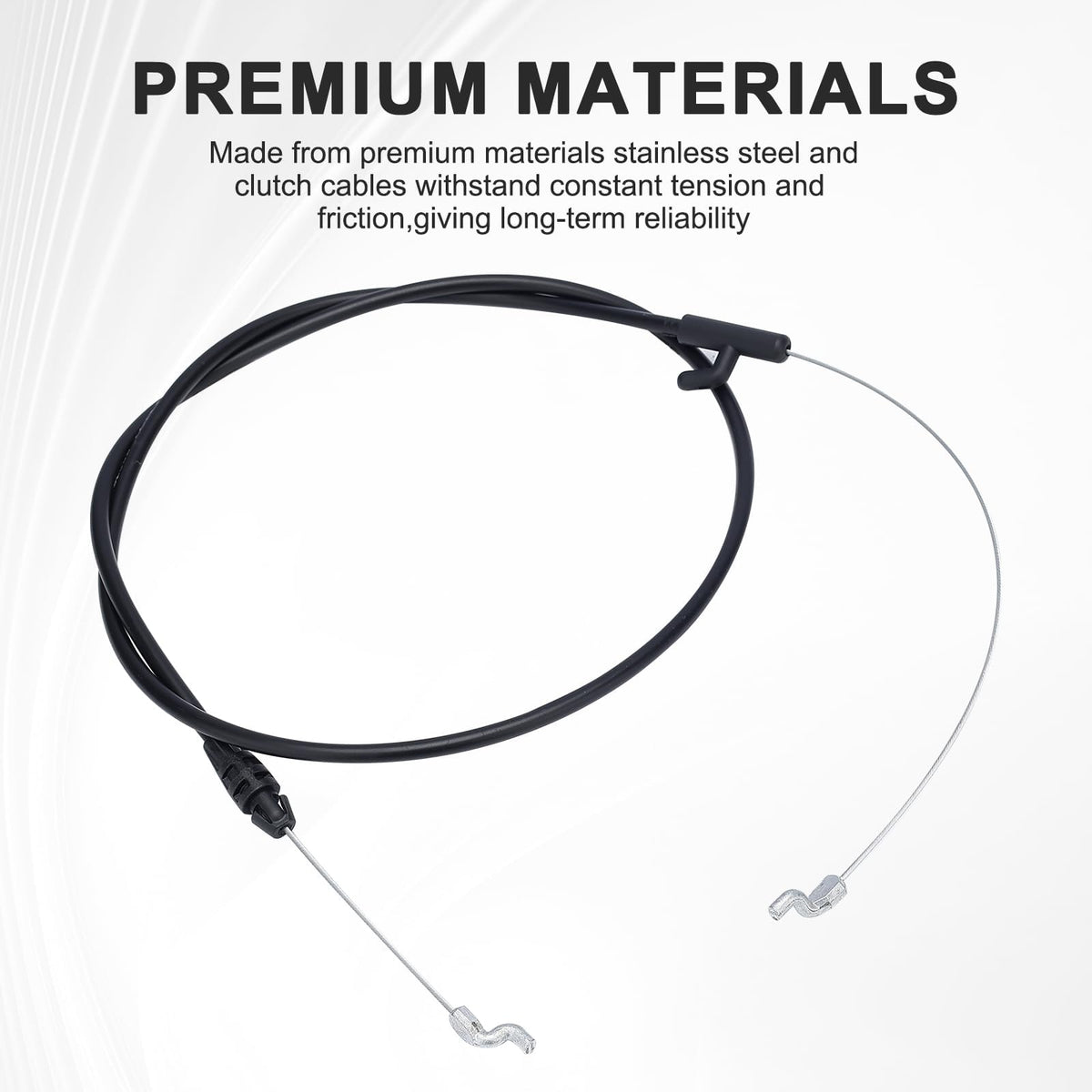 Butom cable body close-up highlighting durable construction for longevity.