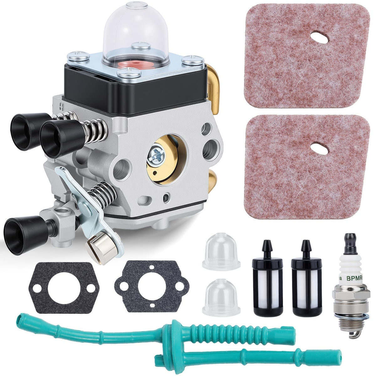 Butom FS45 carburetor inside the box for easy STIHL replacement