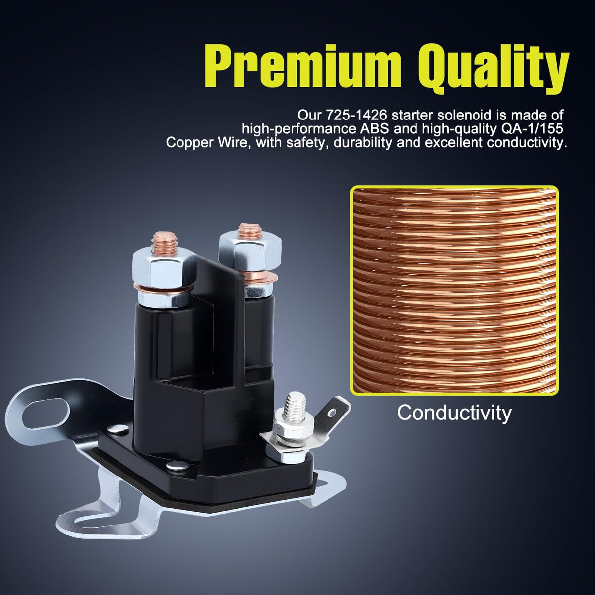 Butom 925-1426A compatible solenoid improves Troy-Bilt/Husqvarna compatibility