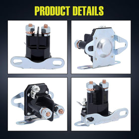 Butom installation-ready starter solenoid for easy DIY replacement
