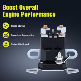 Butom solenoid with upper 5/16 and lower 1/4 inch studs for proper fit