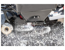 ATVS100 ideal for seed fertilizer salt and feed distribution on properties.