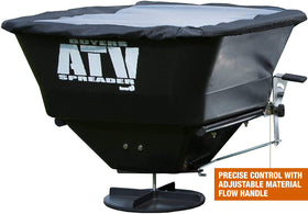 ATVS100 enclosed motor safely housed for reliable spreader performance.