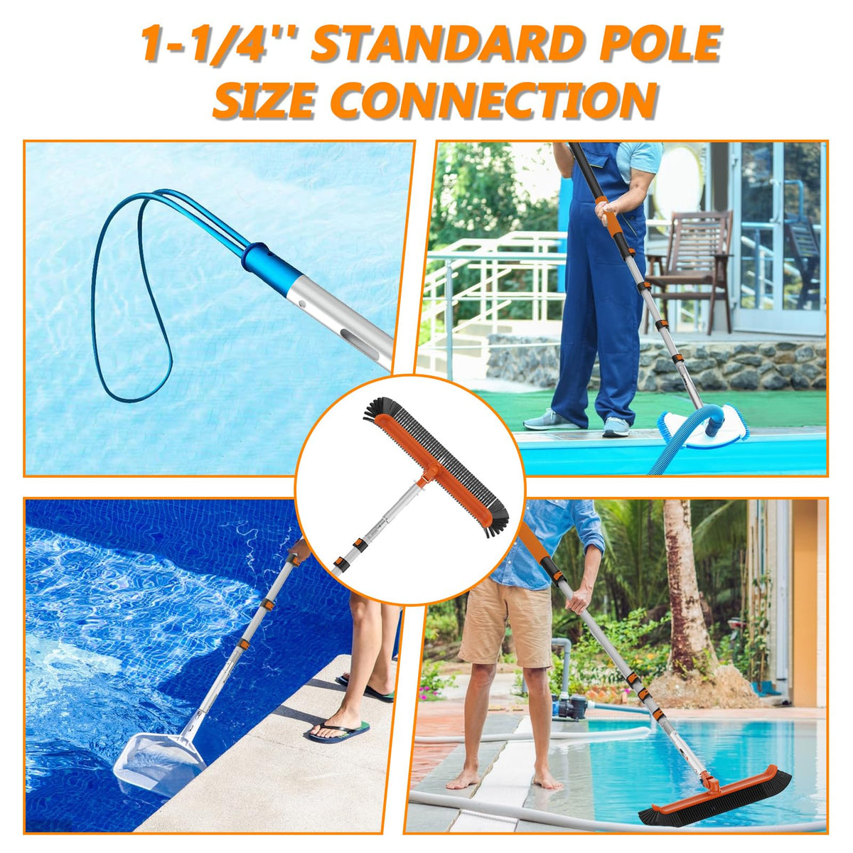Buyplus multi-purpose tool setup for home tasks beyond pool cleaning.