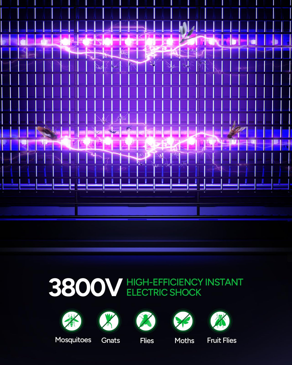 Buzbug MA015C 5200mAh battery enables long cordless operation
