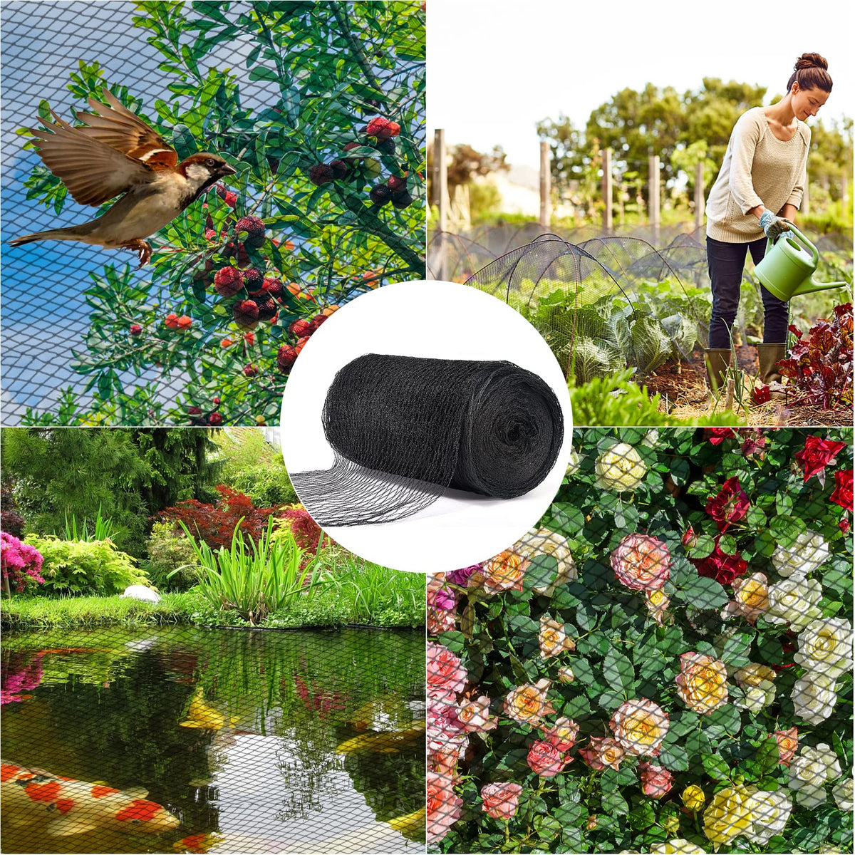 BUZIFU easy-setup kit saves pond-cleaning time.