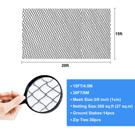 BUZIFU UV-protected net for autumn and winter use.