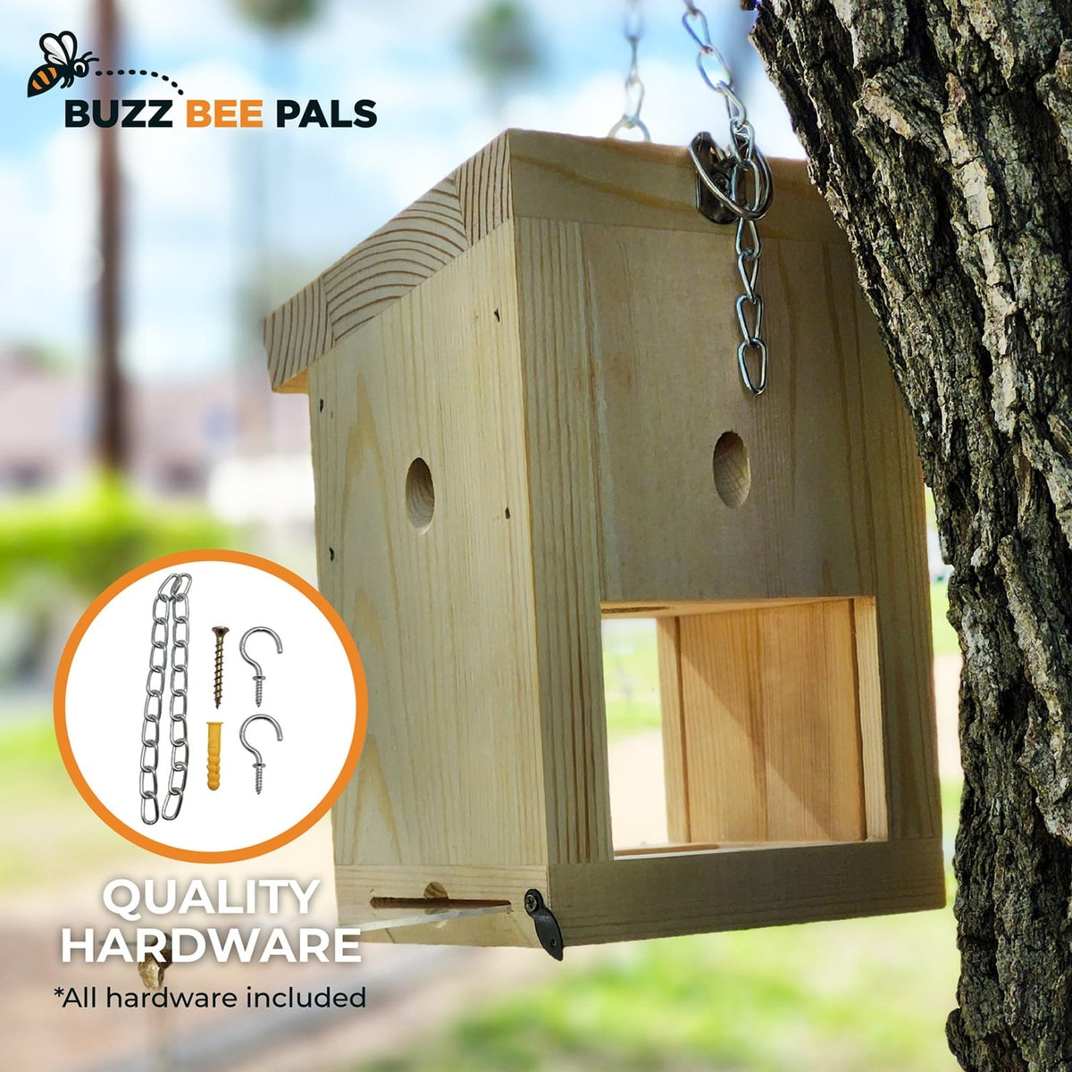 Buzz Bee Pals Patrol Trap B1 mounting hardware included for secure placement