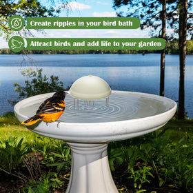 Buzzlett circulator delivers quiet operation for peaceful outdoor time.