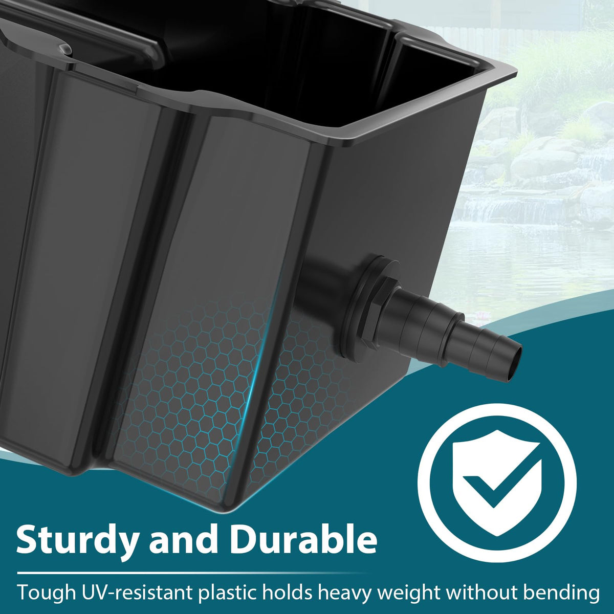 Buzzlett Waterfall Spillway flow visualization shows gentle, seamless water movement
