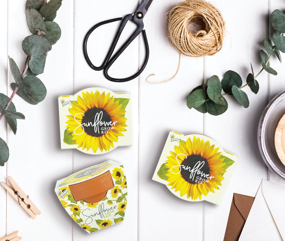 BUZZY Seeds ready-to-grow kit makes a delightful gift for gardeners.