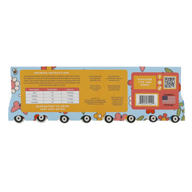 BUZZY Seeds calendula bus planter front view with cheerful petals