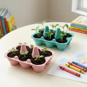 BUZZY Seeds sunflower seed packet helps you grow bright blooms outdoors with vigorous growth.