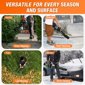 BVHAB Ergonomic Leaf Blower Handle 2.0 quick-release screw system for simple installation