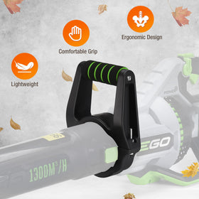 BVHAB Ergonomic Leaf Blower Handle 2.0 with shoulder strap supports balanced weight during use