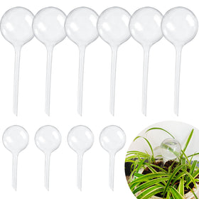 Bvrbaory plant watering globes 10-pack showing water level for easy refills