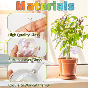 Bvrbaory transparent water-level globe for easy refill and monitoring