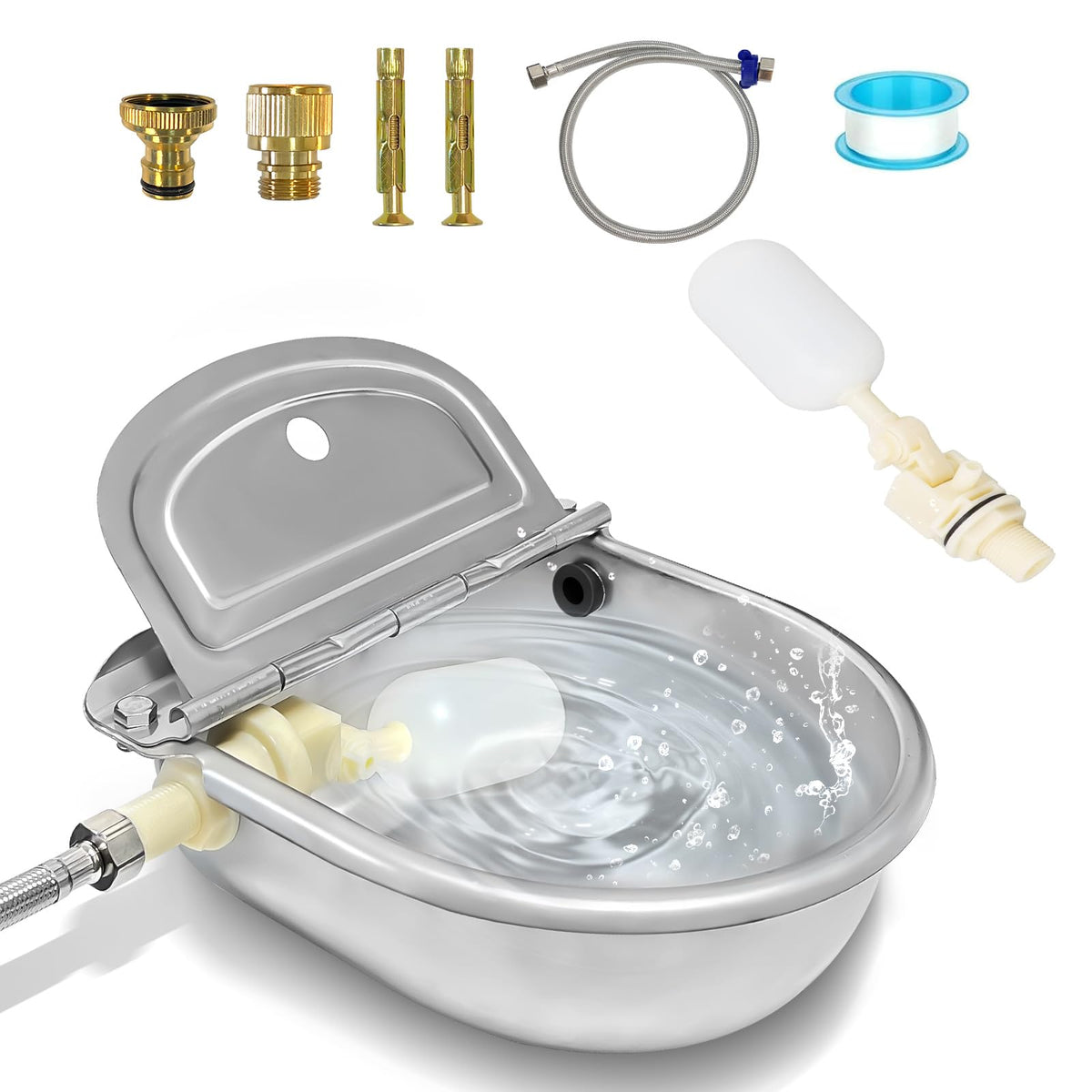 Bwhrmt automatic-dog-water-dispenser maintains fresh hydration for pets.