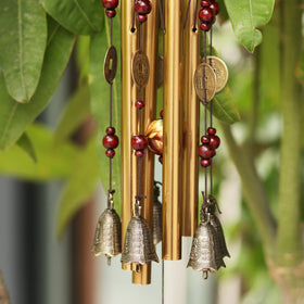 Bwinka pentatonic melody wind chime offers bright breezy tones