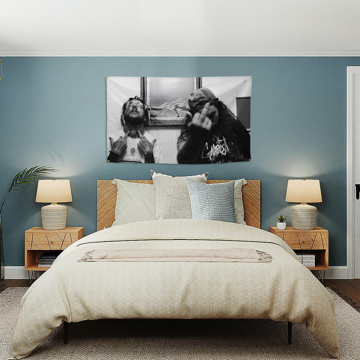 BYADKOA screen-printed flag delivering clear images and bright colors