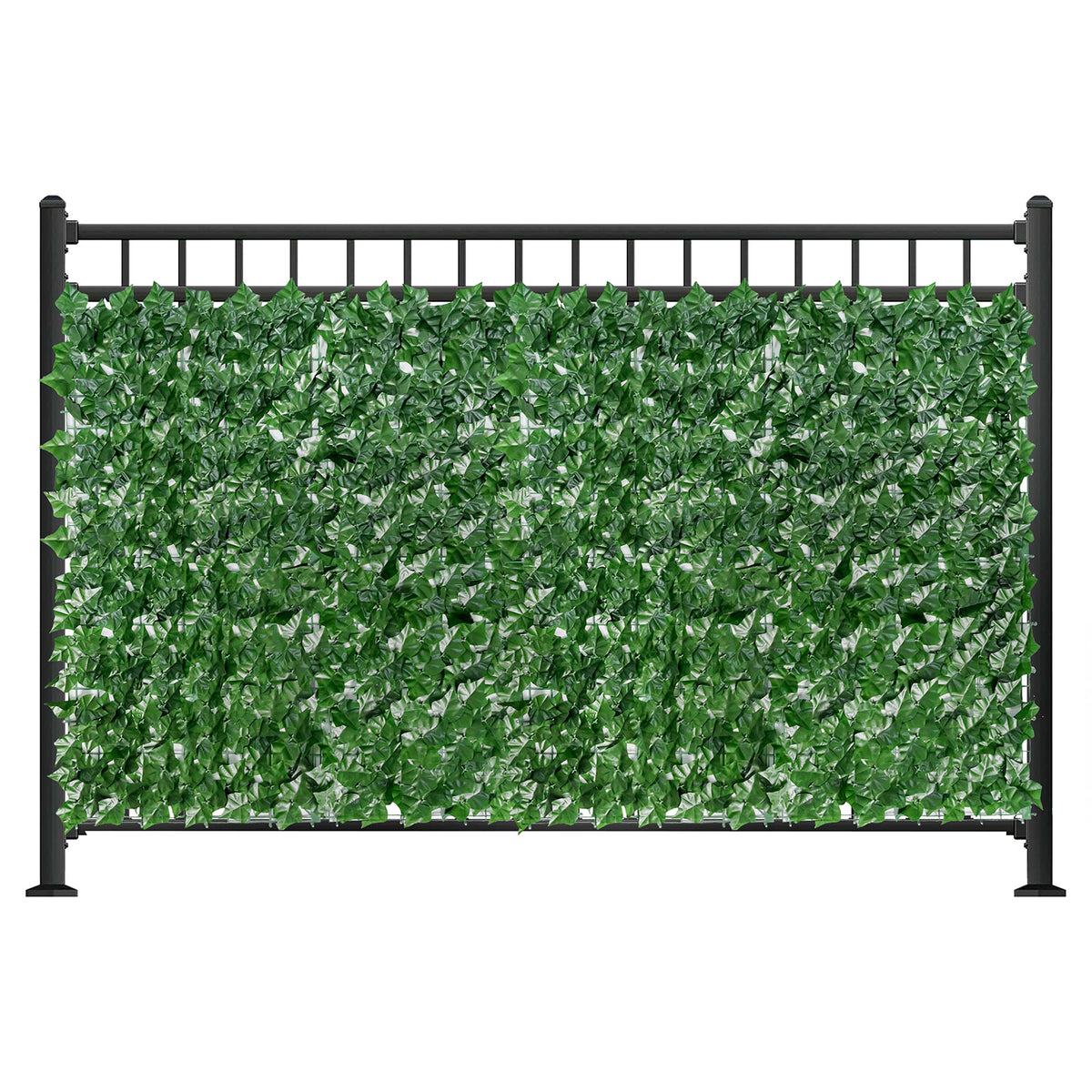 Bybeton outdoor balcony privacy setup with lush green backdrop