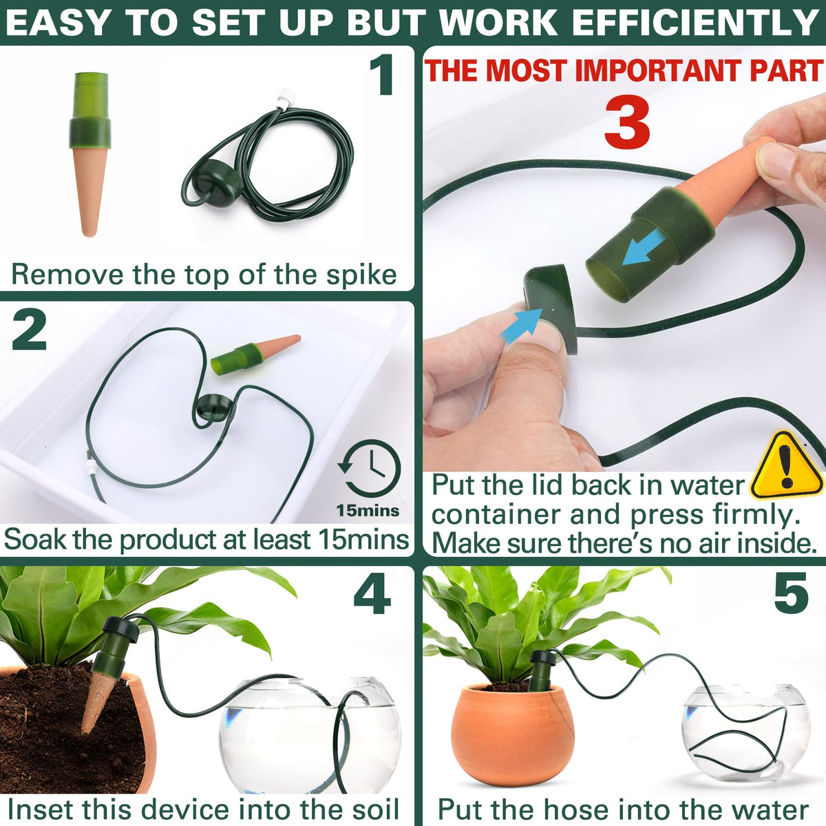 BYDOLL bonsai drip irrigation system for precise soil moisture.