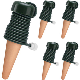BYDOLL Plant Self-Watering Stakes ceramic cone ensures steady indoor irrigation.