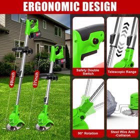 Byerba multi-blade set covers small branches to tender grass with precision
