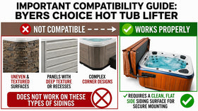 Byers Choice lifter folds compactly for easy storage after use