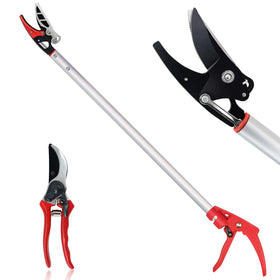 Byhagern 32-inch pruner with extended handle for easy overhead trimming.