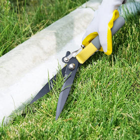 Byhagern Upgraded Grass Shears ideal for narrow spaces and edges.