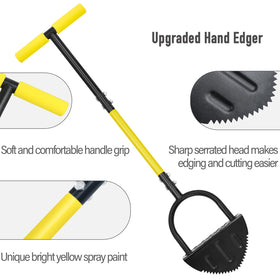 Byhagern weather-resistant steel blade resists rust for years of edging.
