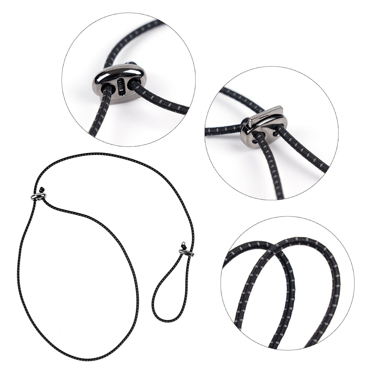 Bylion leash tethered to pool vacuum line provides stable chlorine placement