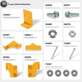 Bzcovac included hardware set for quick, easy installation.