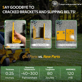 Bzcovac LS rear bracket features robust welds for longevity.