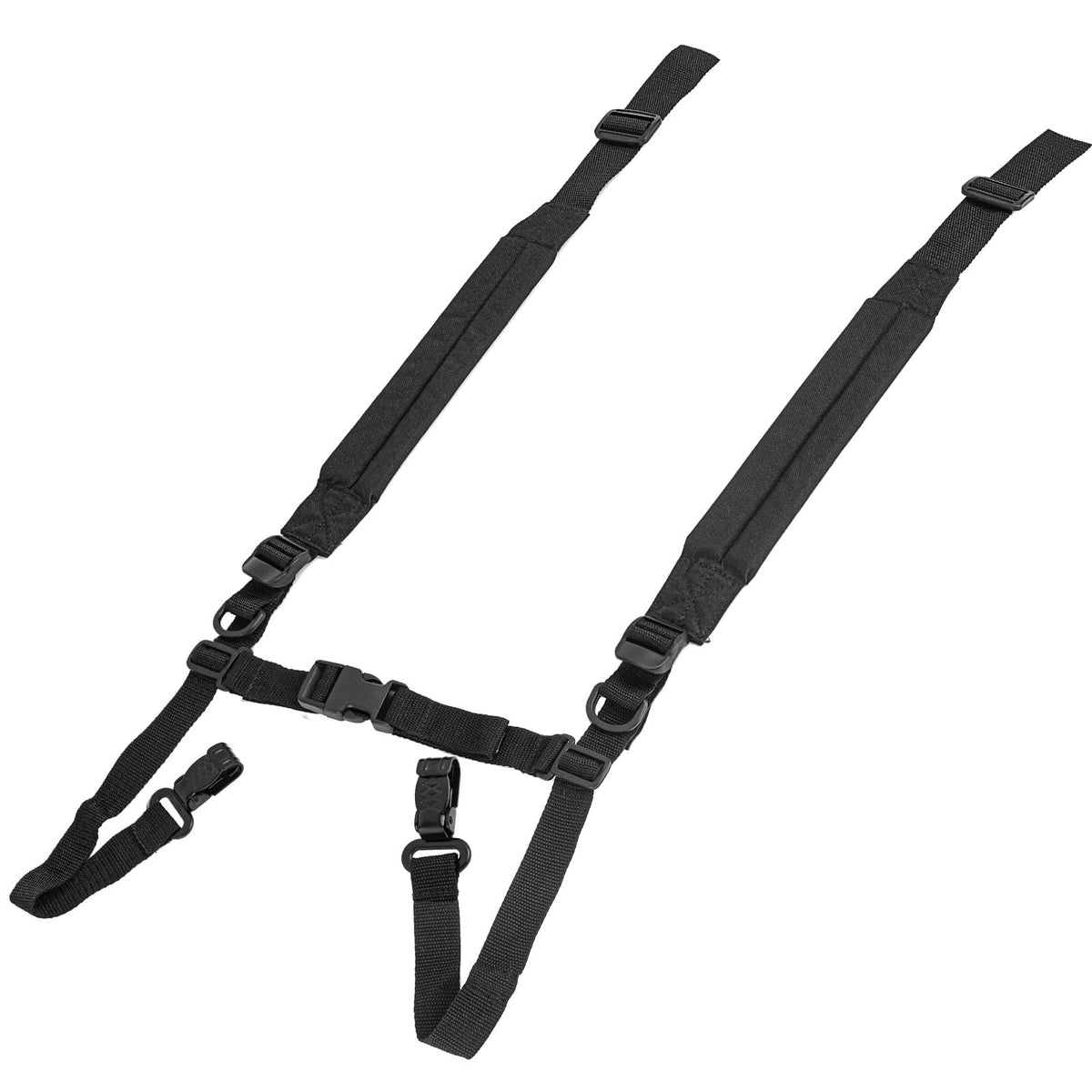 BZTT backpack sprayer strap left view enhances comfort and secure attachment.