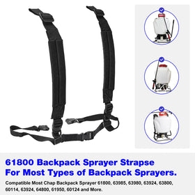 BZTT backpack sprayer strap right view supports easy adjustment.