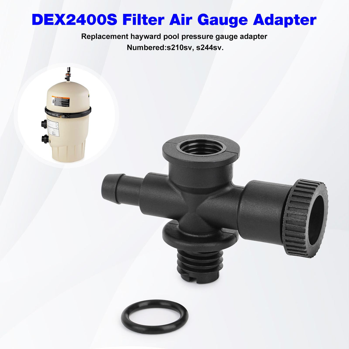BZTT DEX2400S valve for Hayward pool filter supports leak-free operation