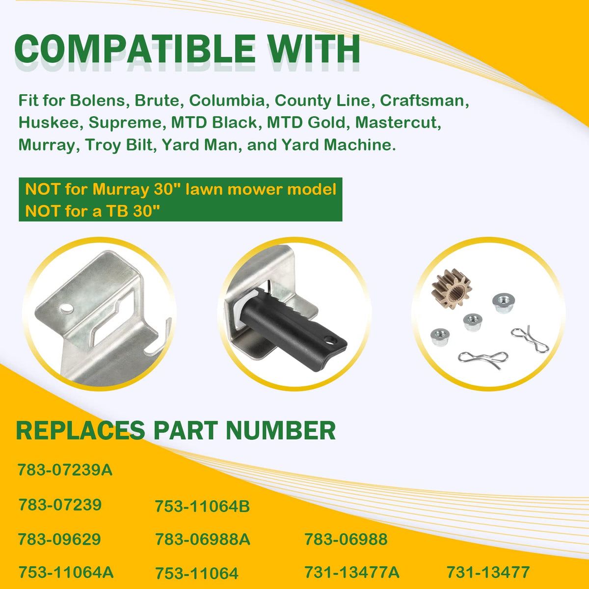 Bzumperyz 753-11064B CR12 components-in-pack close-up highlights durable steel parts