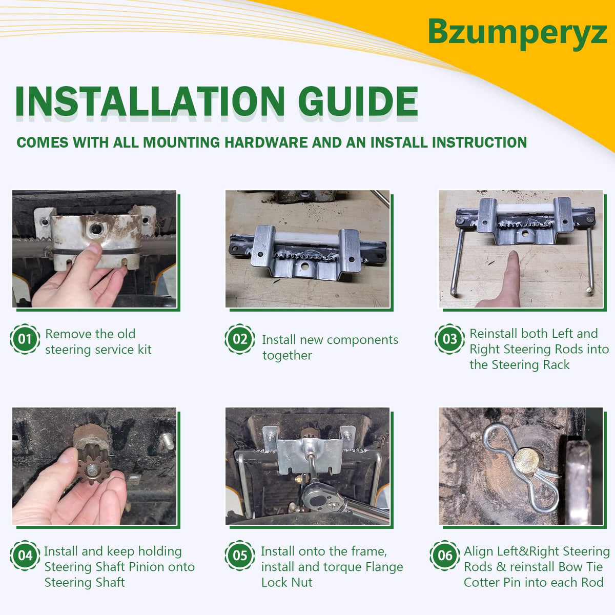 Bzumperyz 753-11064B CR12 installation-ready view shows all pieces