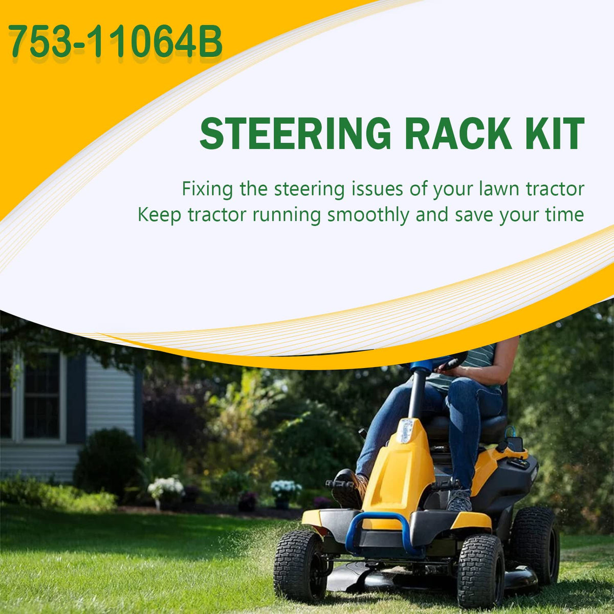 Bzumperyz 753-11064B CR12 steering kit left-side profile enables easier installation